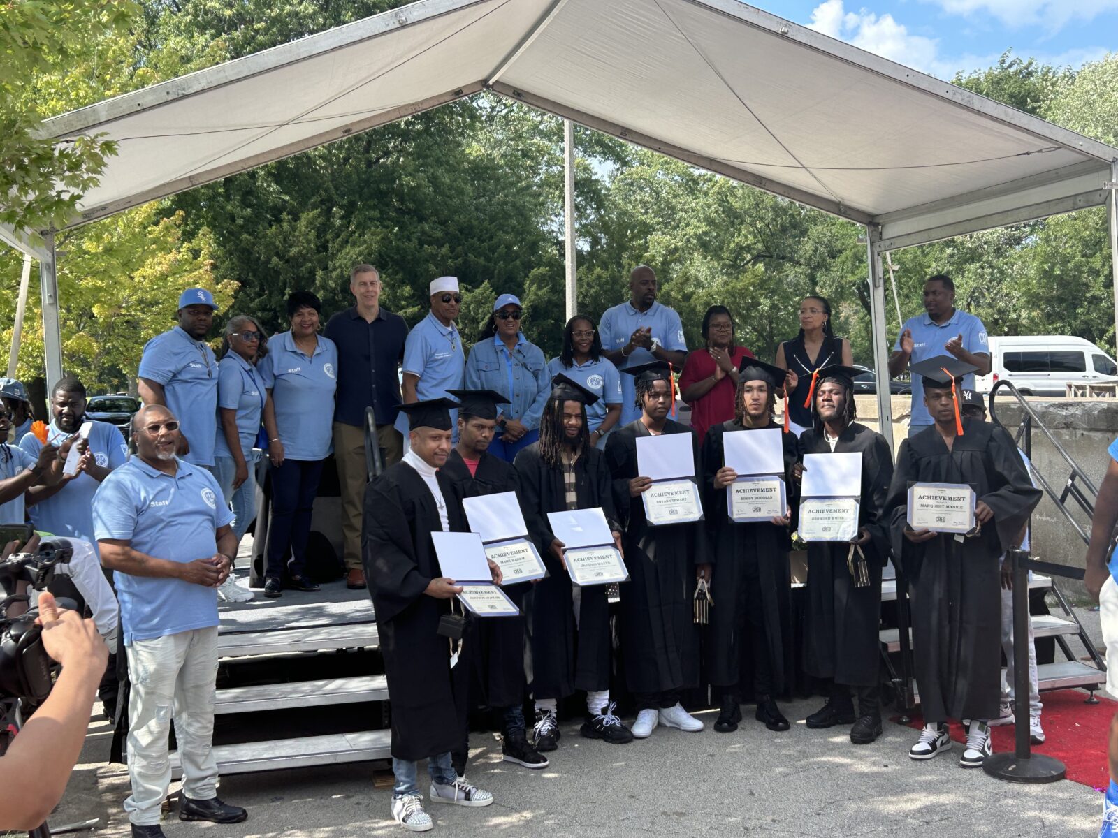 86 Chicago CRED Participants Earn High School Diplomas  7th High School Graduation Brings the Total up to 322