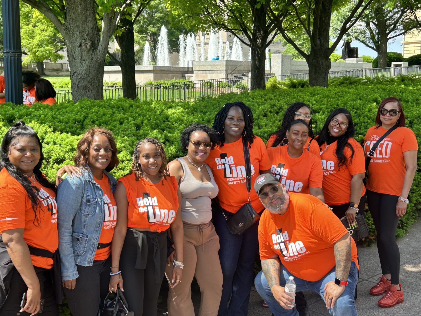 Chicago Community Violence Intervention (CVI) Organizations Hold CVI Rally Day in Springfield for Full Funding of the Reimagine Public Safety Act
