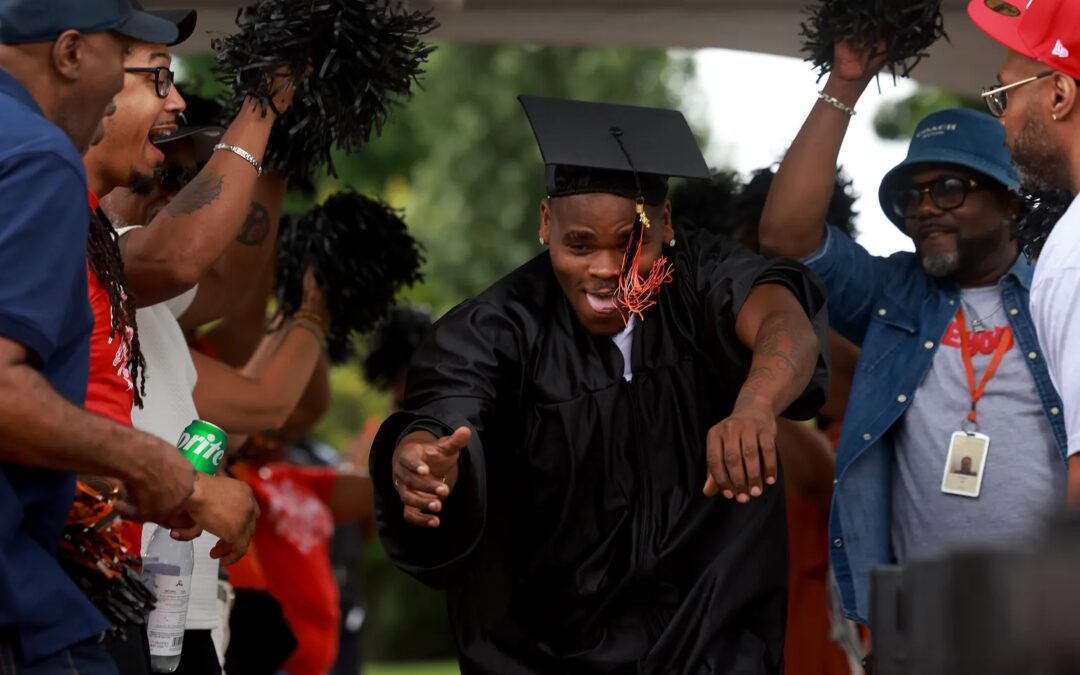 High School Degrees Awarded to 58 Chicago CRED Participants at Joy-filled South Side Ceremony; 400 CRED Participants Have Earned HS Degrees Since 2016